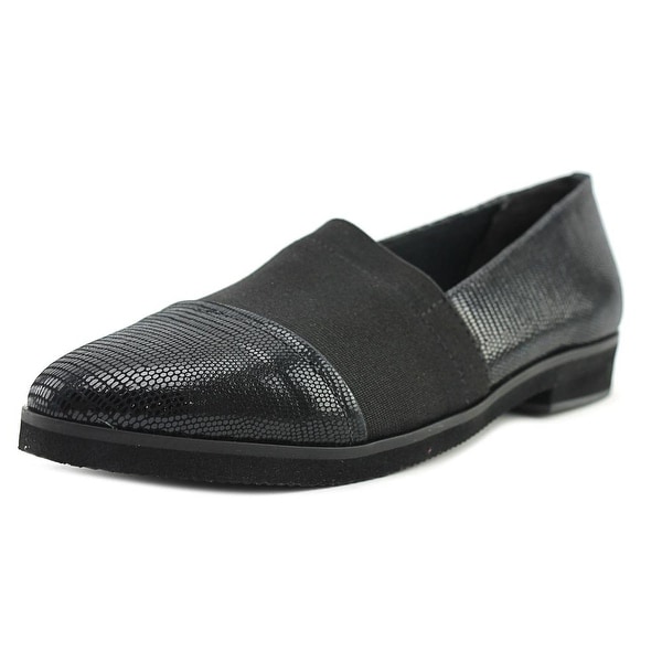 Walking Cradles Bandeau Women N/S Pointed Toe Synthetic Black Loafer