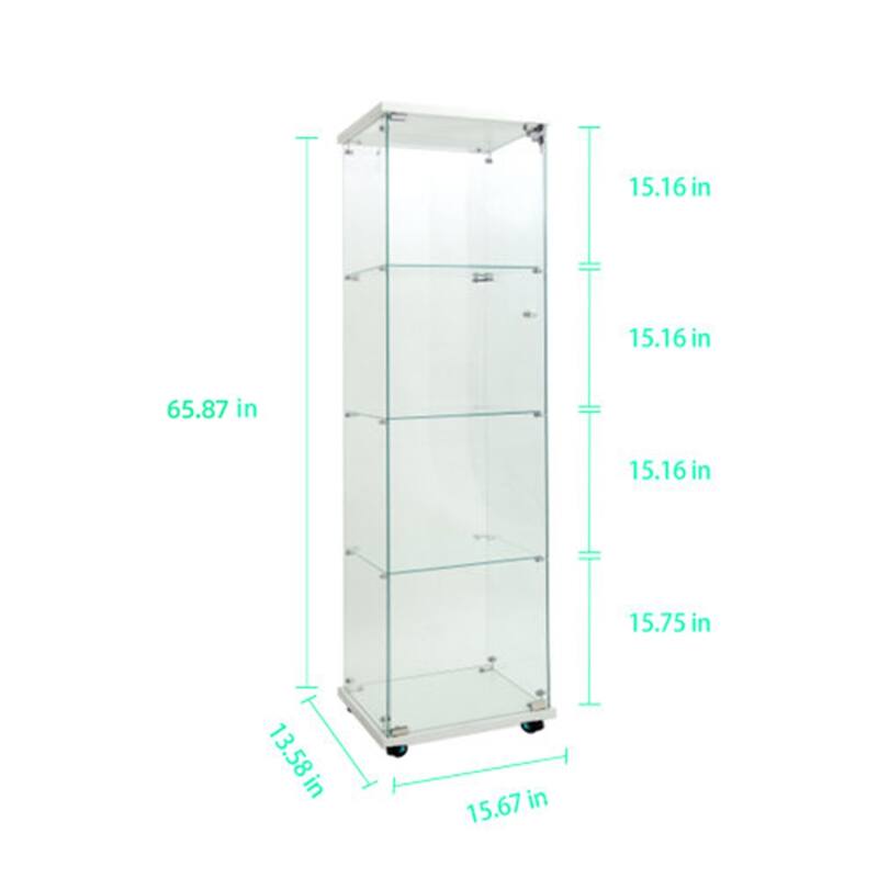 Tempered Glass Display Cabinet,Storage Cabinet,File Cabinet,with LED