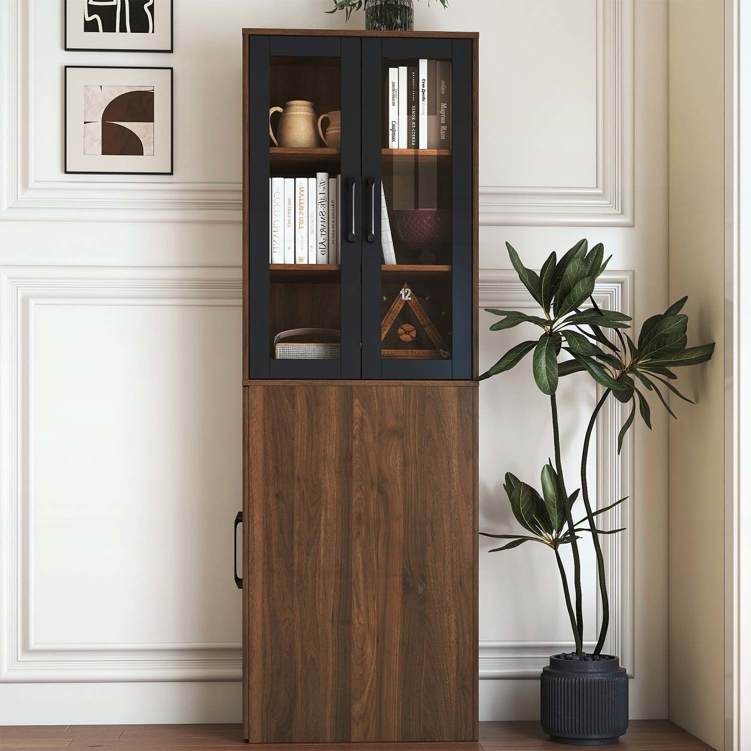 70.87 H Display Storage Cabinet