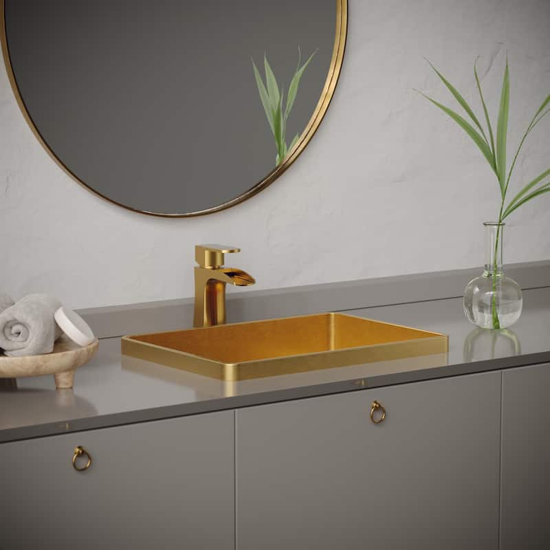 Karran Cinox Stainless Steel Rectangular Drop In Sink