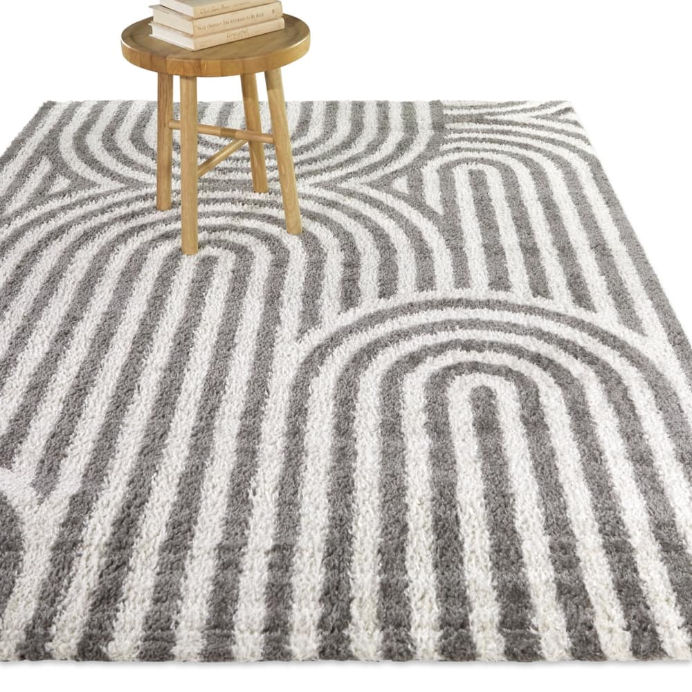 Gerhard Modern Stripe Area Rug