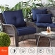 preview thumbnail 3 of 74, Sunbrella 2-Piece Premium Deep Seat Outdoor Cushion Set