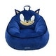 preview thumbnail 1 of 2, Sega Sonic Kids Foam Filled Bean Bag Chair