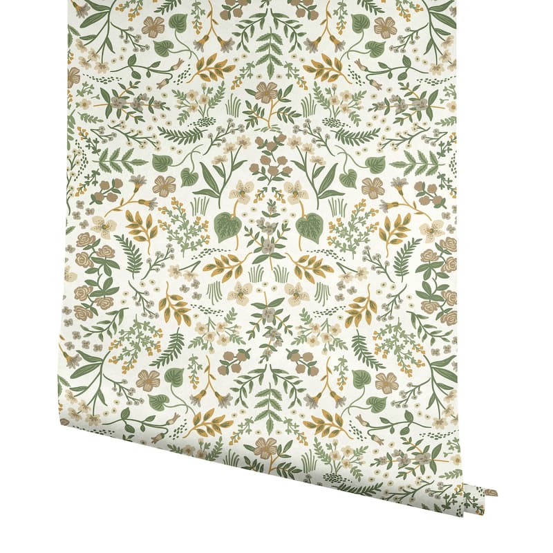 Rifle Paper Co. Wildwood Linen Peel and Stick Wallpaper