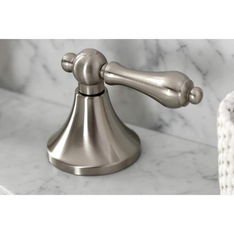 Vintage 8 in. Widespread Bathroom Faucet in Brushed Nickel
