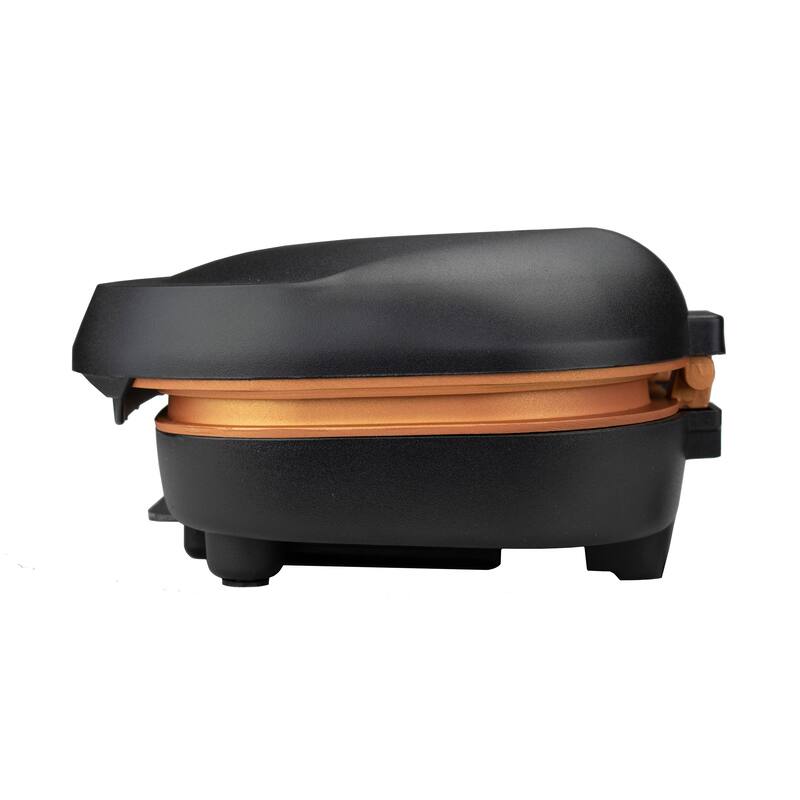 Nonstick Countertop 750w Electric Grill and Panini Press in Onyx