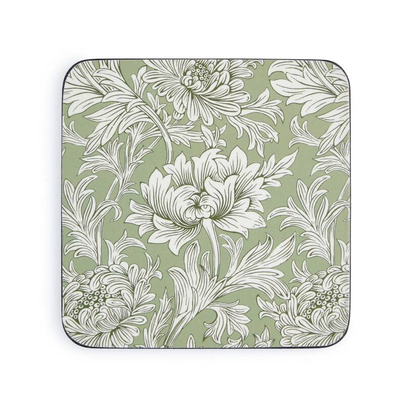 Pimpernel Morris & Co Coasters Set of 6 Assorted Designs - 4"x4"