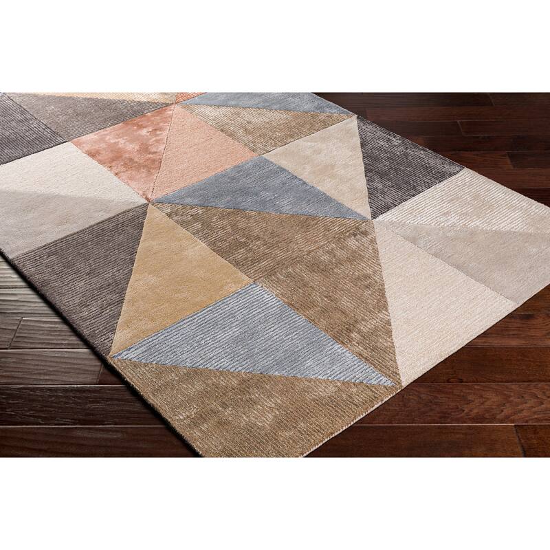 Livabliss Sefu Modern Patchwork Area Rug