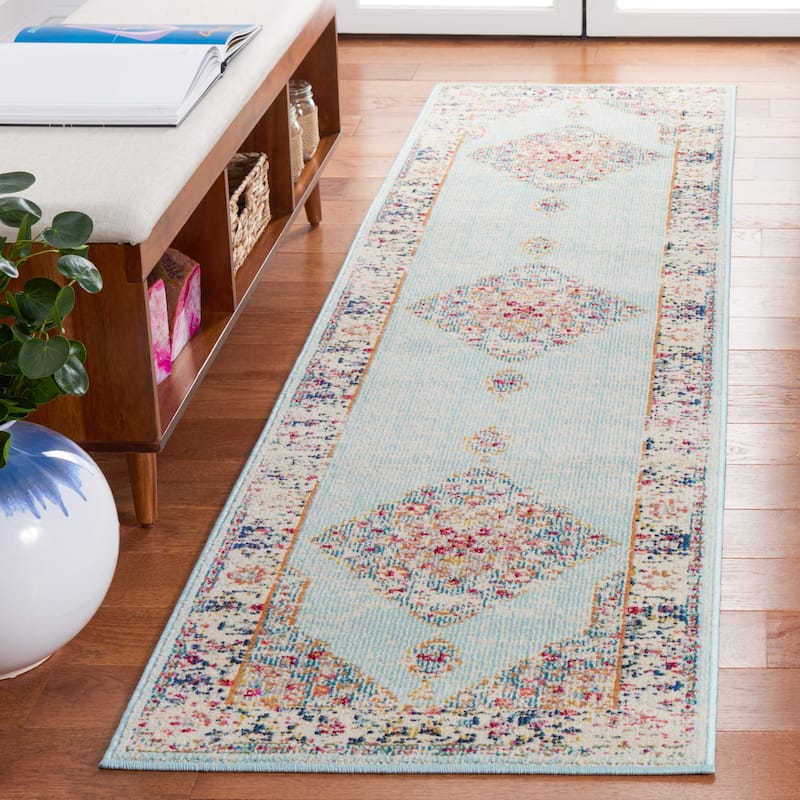 SAFAVIEH Monaco Ardath Shabby Chic Medallion Rug