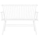 preview thumbnail 2 of 5, SAFAVIEH Addison Spindleback Settee - 48" x 22.4" x 36"