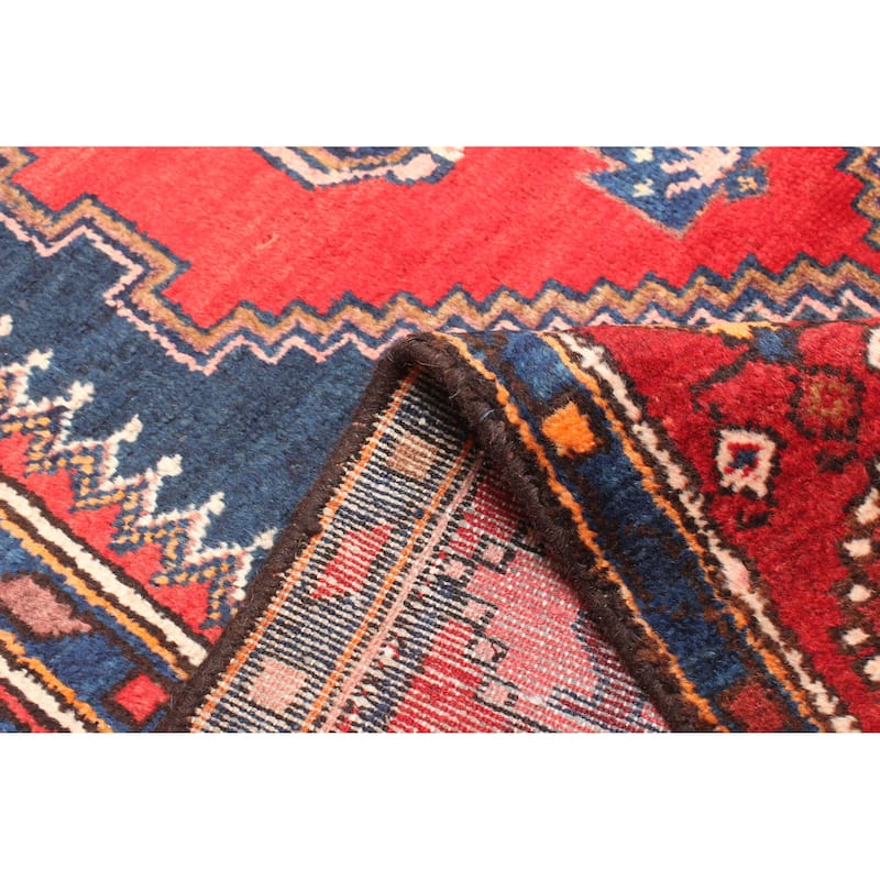 ECARPETGALLERY Hand-knotted Konya Anatolian Red Wool Rug - 3'10 x 7'3