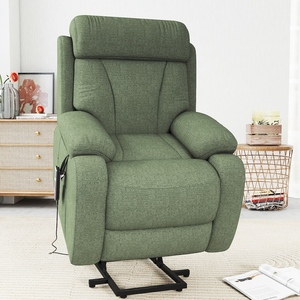 Power Lift Recliner for Elderly,Heavy Duty Lift Chair Recliners,Electric Recliner Chairs,Remote Control,Adjustable,Side Pocket