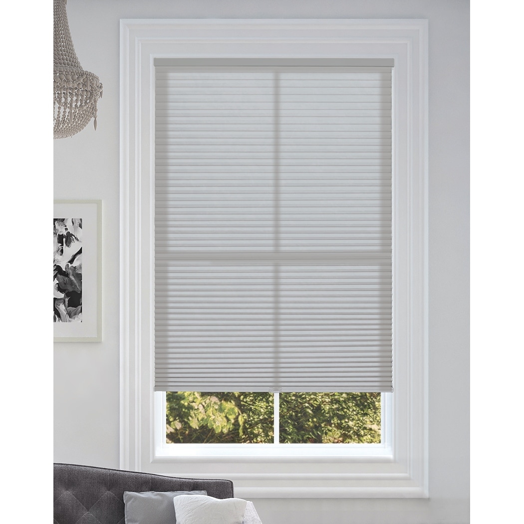 BlindsAvenue Cordless Light Filtering Cellular Honeycomb Shade, 9/16