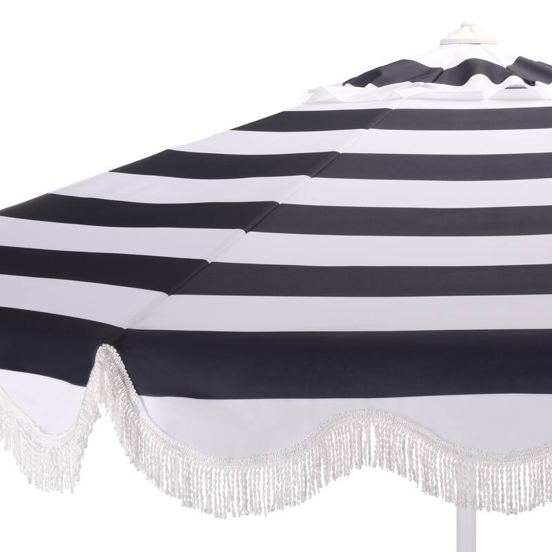 SAFAVIEH Outdoor Living Lucerna 9ft Crank Umbrella