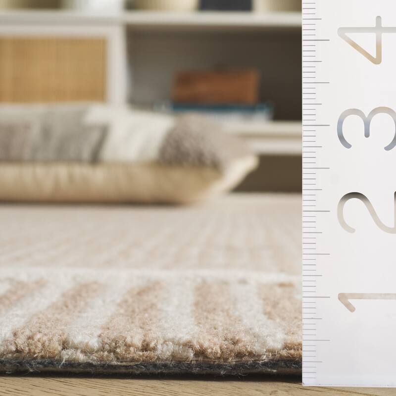 SAFAVIEH Handmade Pine Nata Modern Wool Rug