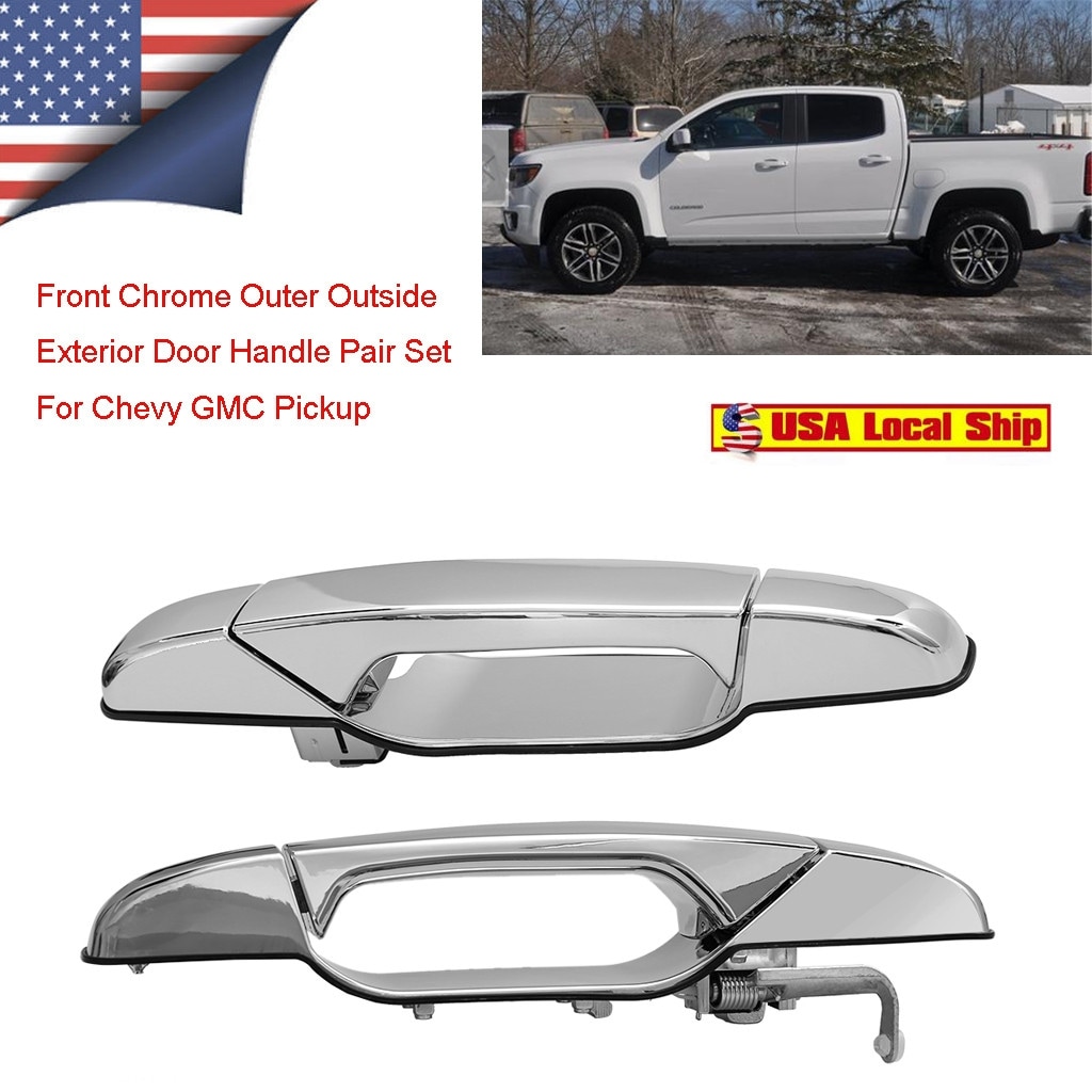 GMC Front Exterior Door Handle Set In Chrome | 84102095 | GMC - Foto 3