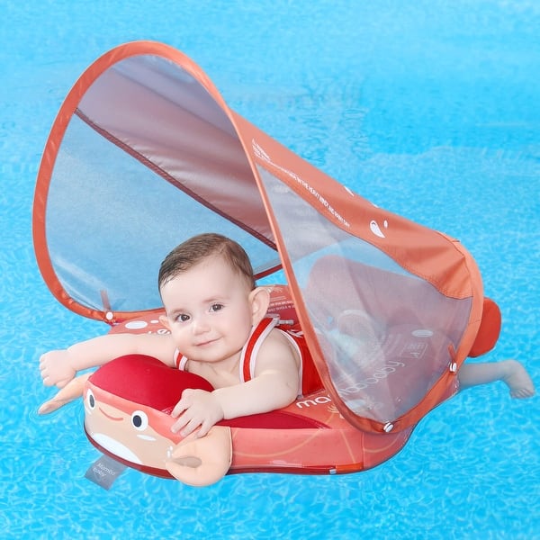 Flotteur Piscine Bebe Upgrade Add Tail Baby Float With Canopy For
