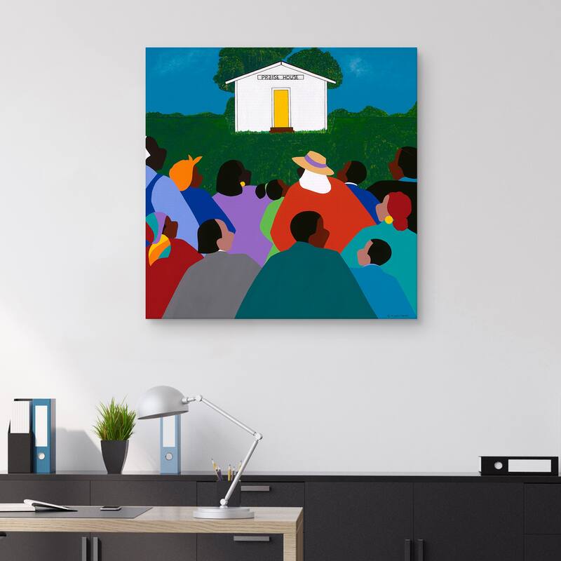 Chasing Sense Gullah Islands by Synthia SAINT JAMES Canvas Art Print