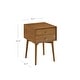 preview thumbnail 24 of 82, Nathan James Harper 2-Drawer Mid-Century Side Table