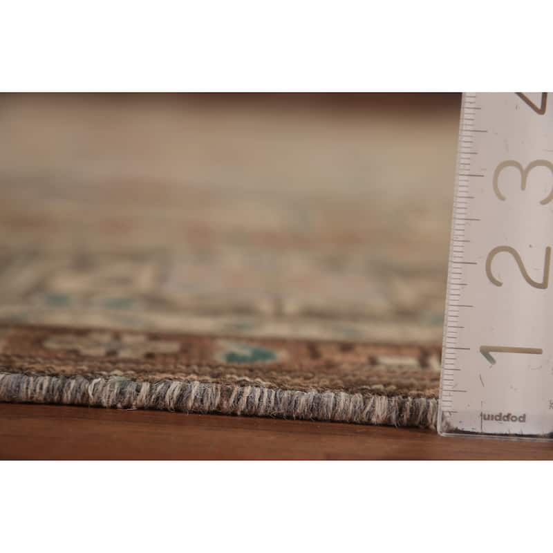 Traditional Tabriz Persian Vintage Area Rug Hand-Knotted Wool Carpet - 9'3"x 12'5"