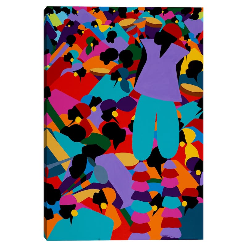 Le Carnava by Synthia SAINT JAMES Canvas Art Print