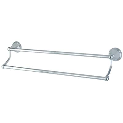 Kingston Brass Governor 18-Inch Dual Towel Bar