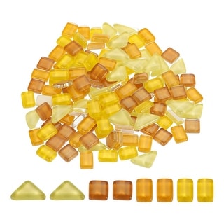 1.01LB Assorted Crystal Glass Mosaic Tiles Kit - DIY Craft Supplies For Plates, Flowerpots, Vases & More With Tools - View #4
