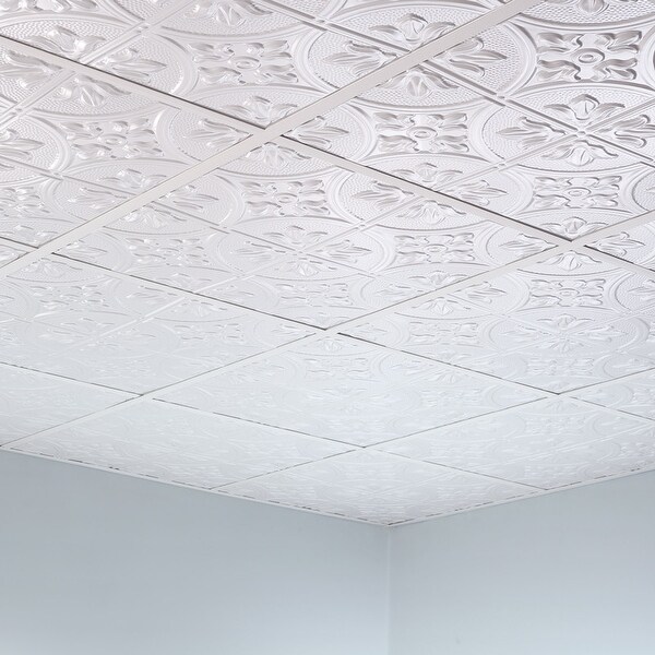 Fasade 2ft x 2ft stile tradizionale #5 giaceva in piastrella del soffitto/soffitto PANNELLO 