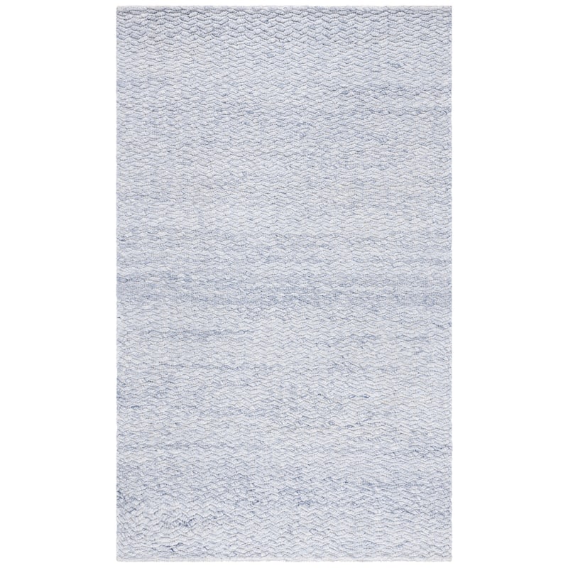 SAFAVIEH Handmade Natura Jasminka Textured Rug - 5' x 8' - Grey/Black