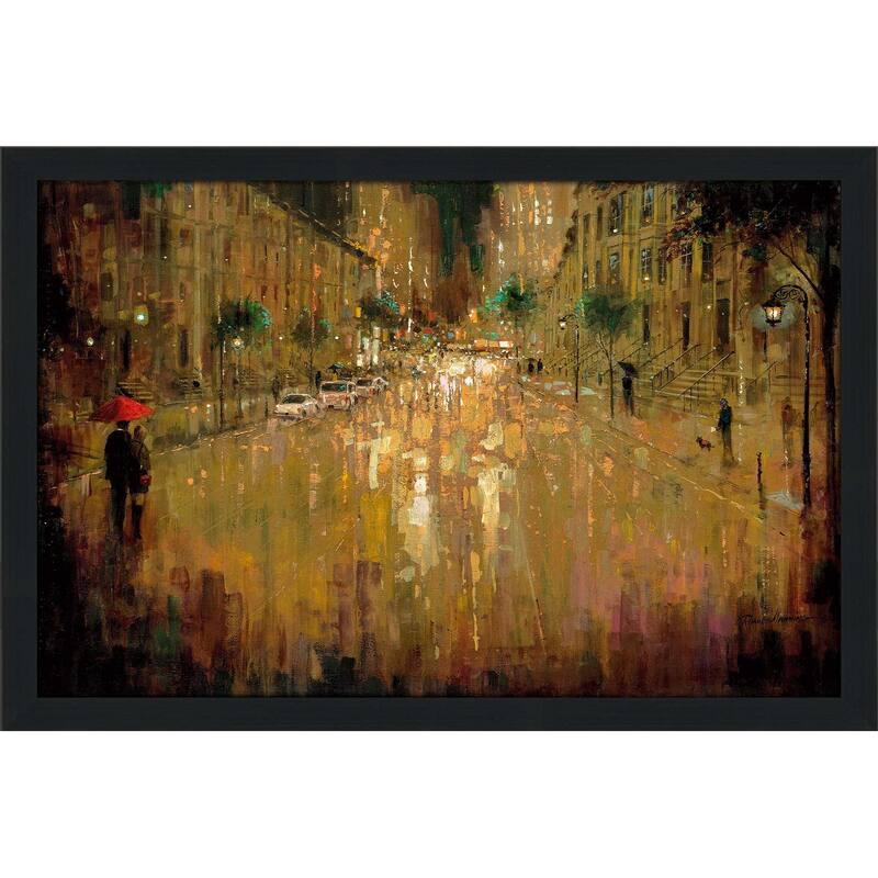 "Brownstone Romance" by Ruane Manning Print on Acrylic