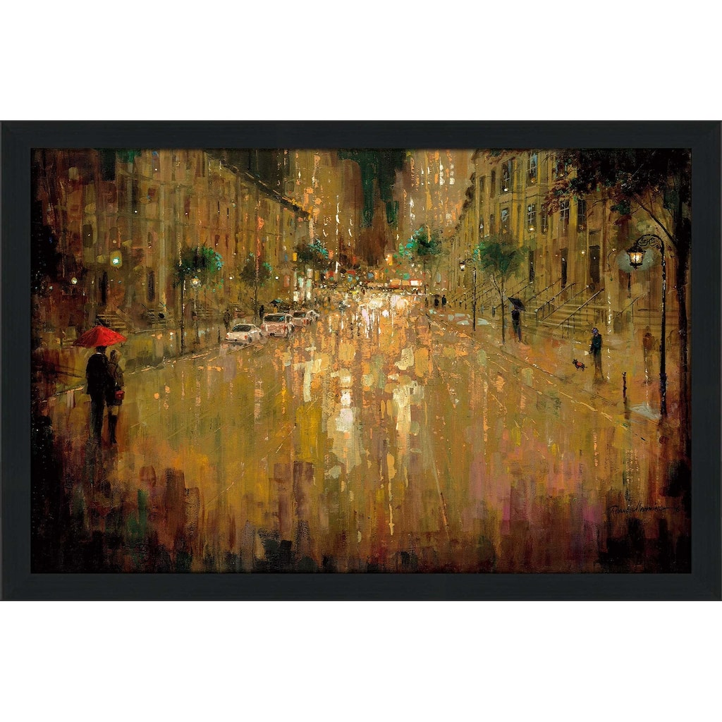 "Brownstone Romance" by Ruane Manning Print on Acrylic