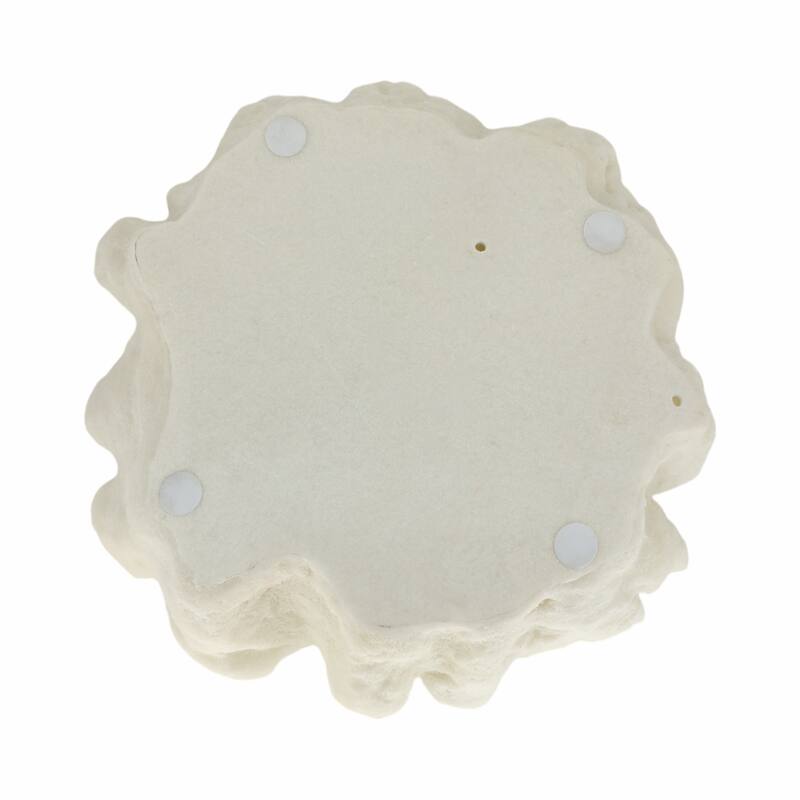 Decorative Coastal Inspired Shell Bowl - 12", White - 17.0"