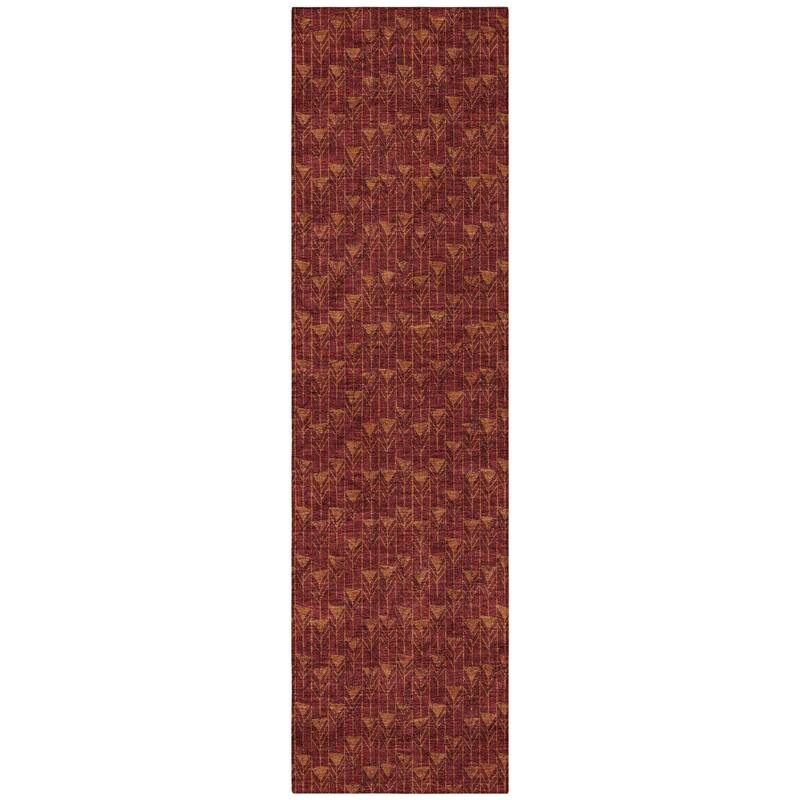 Lari Abstract Shapes Weather Resistant Versatile Elegance Outdoor Rug