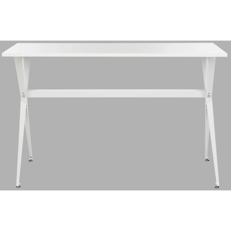 SAFAVIEH Lynette Mid-Century Modern Red Desk - White