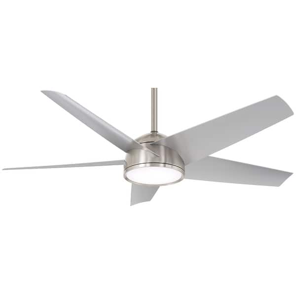 slide 2 of 3, Minka Aire Chubby 5 Blade 58 Inch LED Ceiling Fan For Outdoor