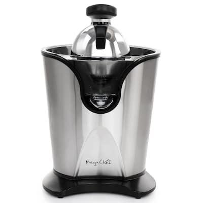 MegaChef Stainless Steel Electric Citrus Juicer - Compact