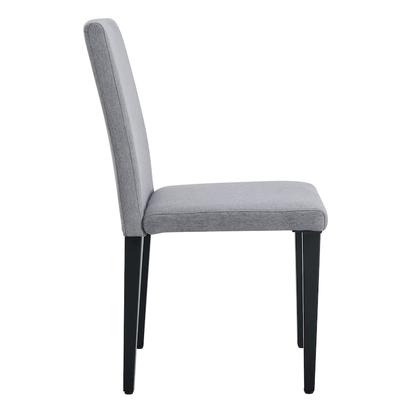 Two Linen-Cotton Dining Chairs(Set Of 2)
