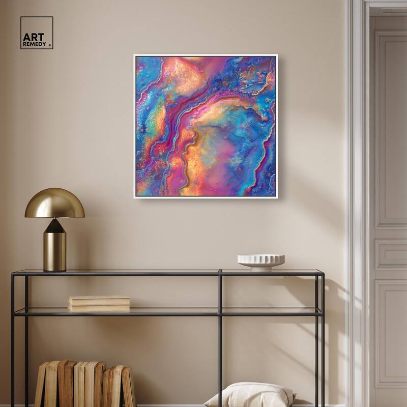 Glittering Spectrum II Canvas by Art Remedy