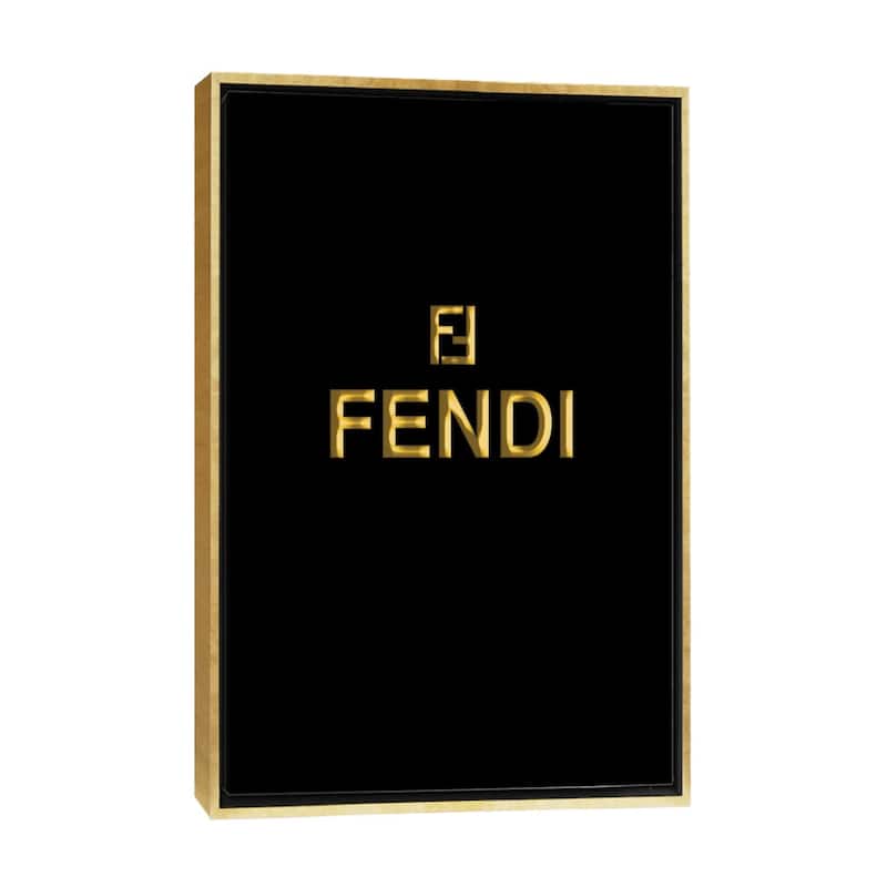 iCanvas "El Fendi" by Paul Rommer Framed Canvas Print - Gold - 40x26
