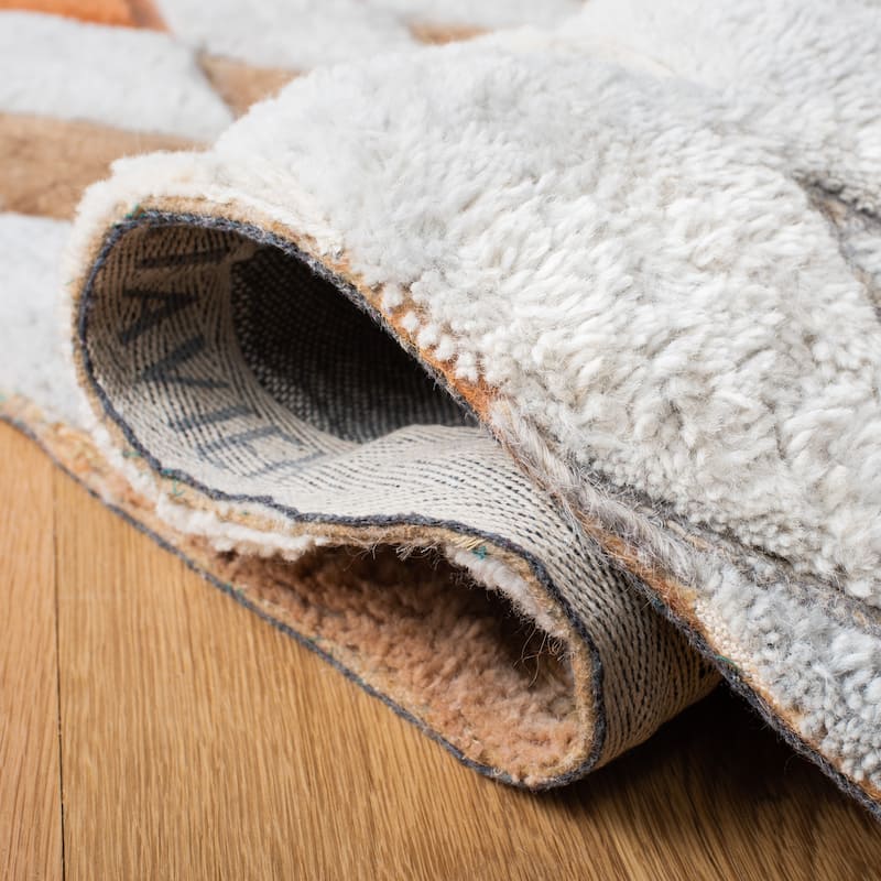 SAFAVIEH Handmade Sahara Brooklynn Moroccan Wool Rug-