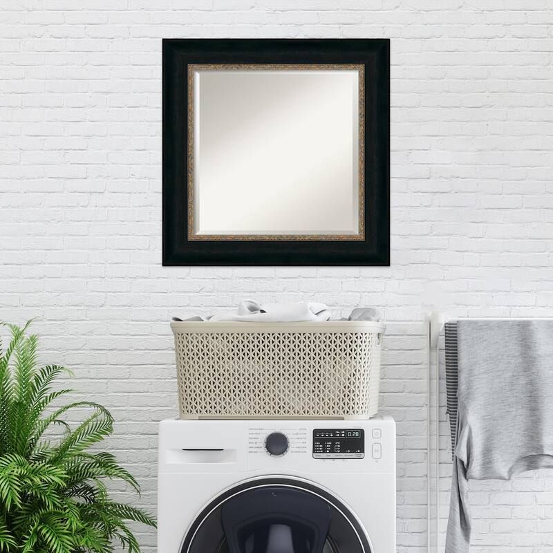 Beveled Bathroom Wall Mirror - Paragon Bronze Frame - Paragon Bronze