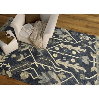 5300 Kaleen Brooklyn Collection Indoor Outdoor Area Rug - Bed Bath ...