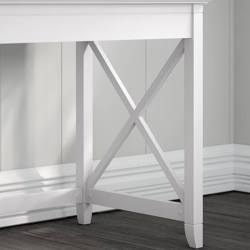 Key West 48W Writing Desk with Lateral File Cabinet by Bush Furniture
