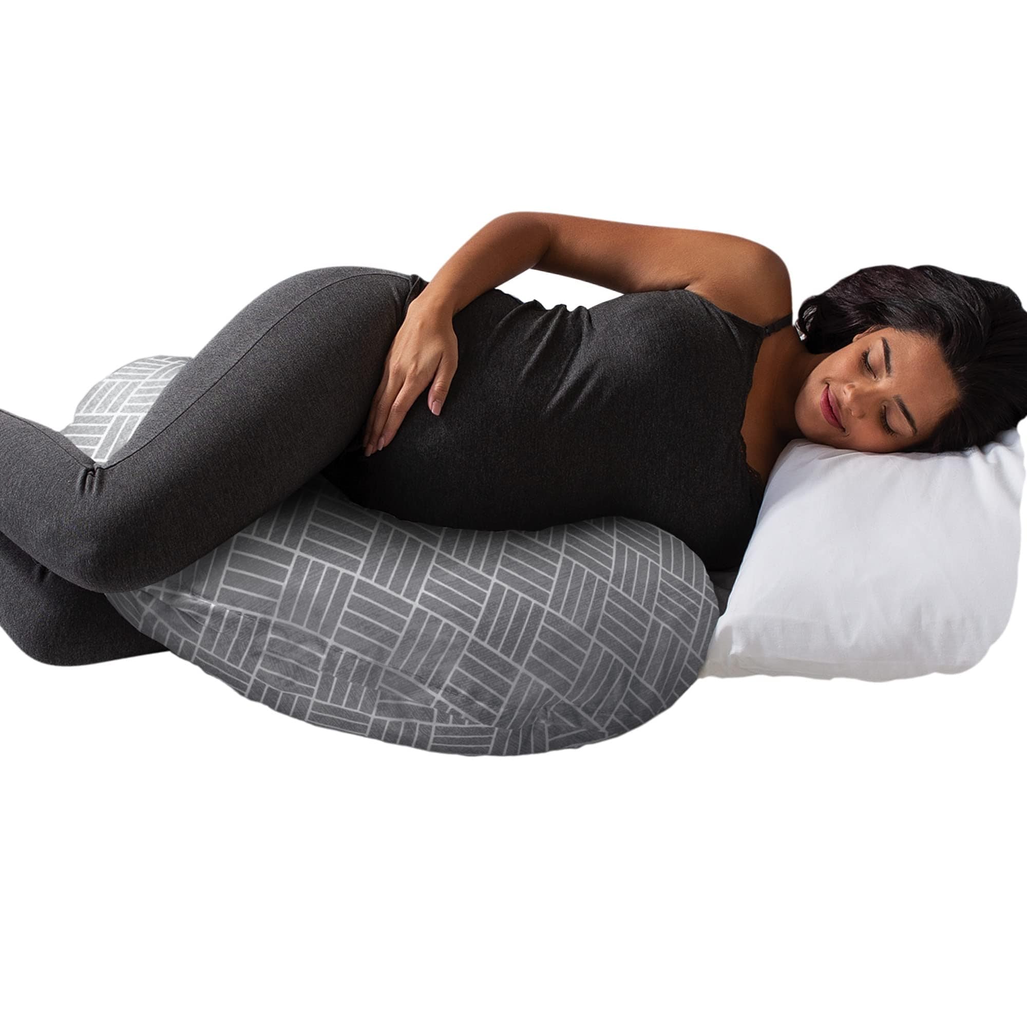 Hypoallergenic pregnancy pillow top