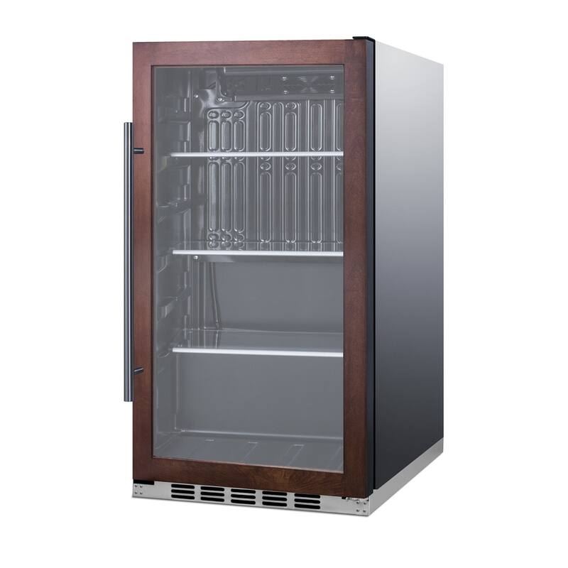 Summit 19 Inch Wide 3.13 Cu. Ft. Beverage Cooler with Adjustable