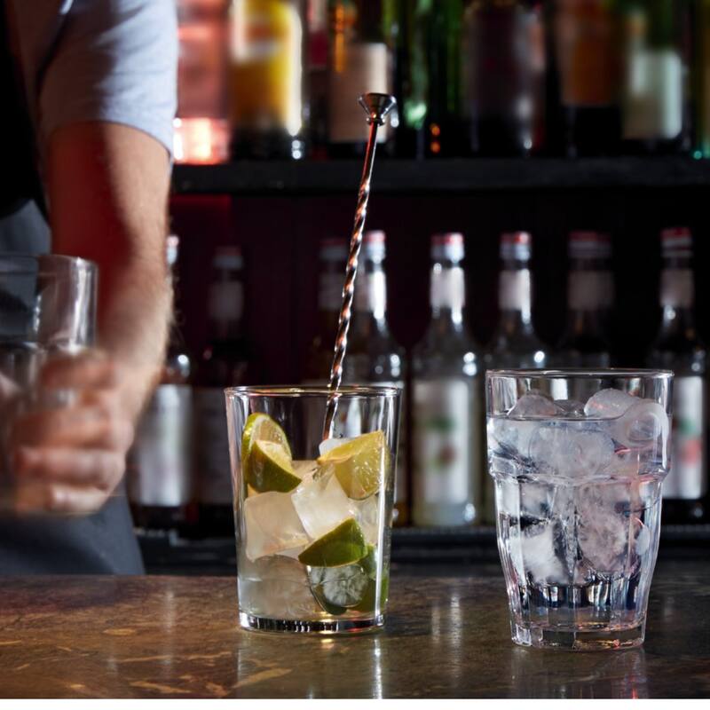 Bormioli Rocco Set of 6 Rock Bar Rocks Stackable Drink Glasses - 9.25 oz.