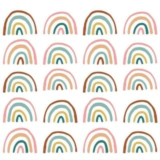 RoomMates Retro Rainbow Peel And Stick Wall Decals - Bed Bath & Beyond ...