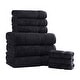 preview thumbnail 67 of 148, Superior Heritage Egyptian Cotton Absorbent 9-Piece Towel Set