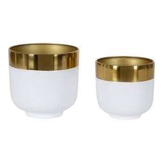 Kate and Laurel Miley Freestanding Planter Set - 2 Piece