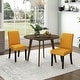 preview thumbnail 8 of 54, Copper Grove Madelyn Upholstered Armless Dining Chairs (Set of 2)